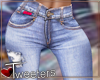 Ripped Faded Jeans