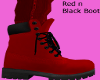 Red n Black Boots
