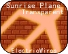 Sunrise Airplane