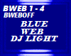 BLUE WEB DJ LIGHT