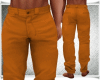 Pants Male Orange