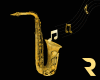 Wall Saxophone w/Radio
