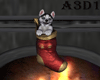 Stocking dog