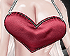 V: Silky heart red