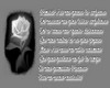 Rose blanche avec poeme