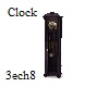 Antq purple Clock