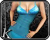[K] Aqua Sheer Dress