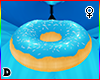 [D]Donut Blue Frosting