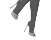 DENIM GREY HEELS
