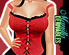 Edith Corset Red