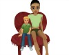 boy in chair with me