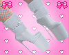 Boots Fur White