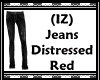 (IZ) Distressed Red
