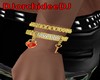 bracelet or loupbleu