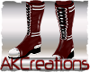 (AK)Red boots