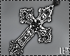Punk Earrings Cross