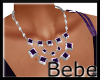 Necklace Purple Stone