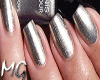 (mG)Silver Nail SML Hand
