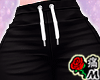 蝶 Black Cargo Pants