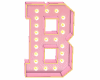 TX Letter B / Pink