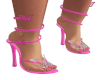 Pink Butterfly Heels