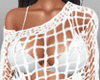ML Sexy Net Top white