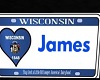 Wisconsin Lic Plate