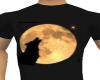 Wolf Howling at Moon Tee