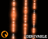 Vertical Lights Orange