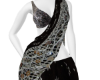 black saree