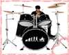 S: Drums black animated