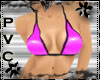 *S* Hot Pink bikini top