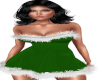 Green Santa Baby Dress