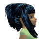 Blue & Black Cindy Hair