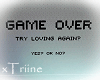 {T} Game Over #1 WallQuo