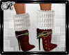 Winter Fur Boots V1 Red