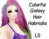 Colorful Galaxy Hair