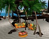 Beach Peachy Palm Swing