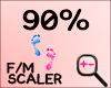 3D!- FEET SCALER 90%