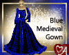 .a Medieval Gown Blue