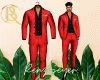 MNG Red Full suit outfit
