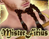 3 Braid Beard Chestnut