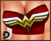 [D] Wonder Woman Top