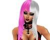 bella#1 white-pink hair