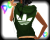 *!*  green hoody W