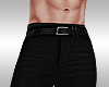 Black Pants with Belt
