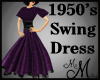 MM~ Vintage Violet Dress