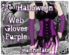 🕸Web Gloves Purple