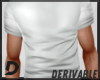 [D] White Basic Shirt