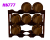 HB777 Barrel Rack Stand